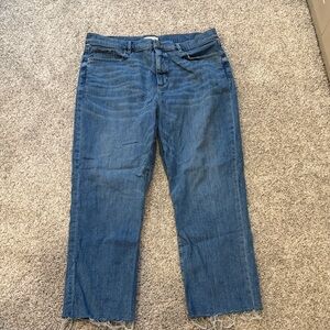 Loft Straight Crop Jeans